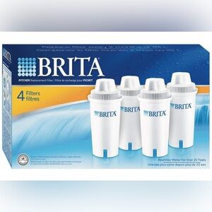 4x NWOT Brita Water Pitcher Replacement Filters